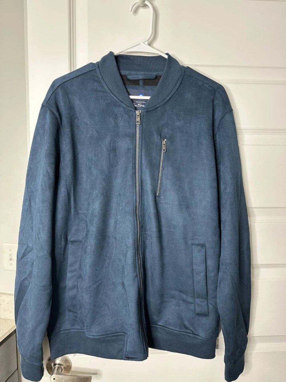 Ben Sherman Bomber Jacket Blue Men's L